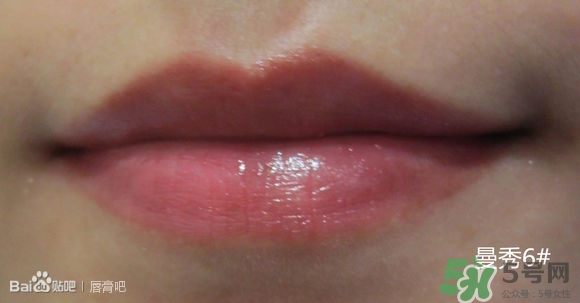 曼秀雷敦水彩潤唇膏哪個顏色好看？曼秀雷敦水彩潤唇膏試色