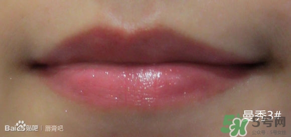 曼秀雷敦水彩潤唇膏哪個顏色好看？曼秀雷敦水彩潤唇膏試色