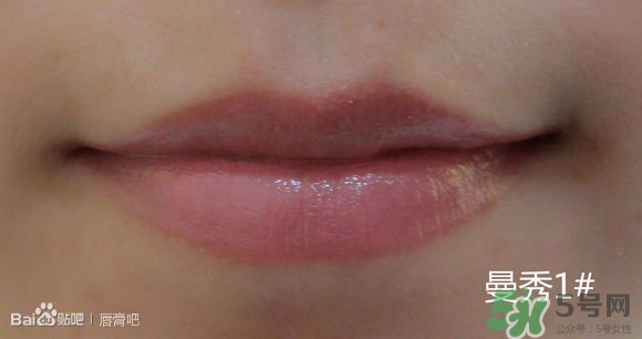 曼秀雷敦水彩潤唇膏哪個顏色好看？曼秀雷敦水彩潤唇膏試色