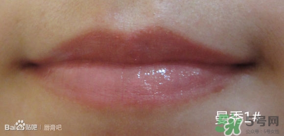 曼秀雷敦水彩潤唇膏哪個顏色好看？曼秀雷敦水彩潤唇膏試色