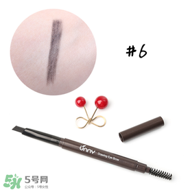 Unny眉筆怎么樣？Unny眉筆試色色號