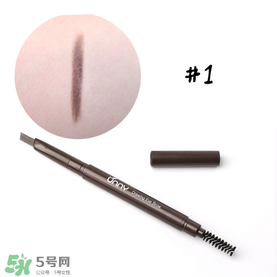 Unny眉筆怎么樣？Unny眉筆試色色號