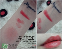 visee唇頰兩用膏怎么用？visee唇頰兩用膏使用方法