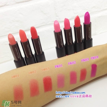 植物樂園口紅唇膏色號(hào) 植物樂園口紅唇膏試色