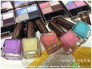 lunasol日月晶采2017春季彩妝有哪些？lunasol2017限量彩妝試色