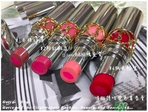 ysl2017夾心銀色圓管口紅色號(hào) ysl銀色圓管口紅試色 ysl2017夾心銀色圓管口紅色號(hào) ysl銀色圓管口紅試色