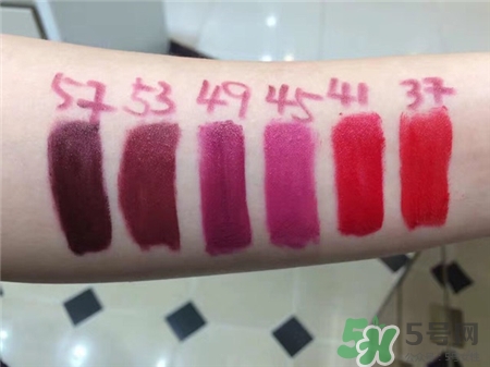 Burberry2017春季絲絨液體唇釉色號 巴寶莉2017春季唇釉試色 Burberry2017春季絲絨液體唇釉色號 巴寶莉2017春季唇釉試色