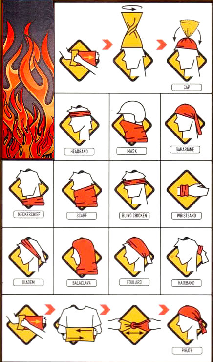 buff百福魔術(shù)頭巾怎么戴？buff魔術(shù)頭巾戴法