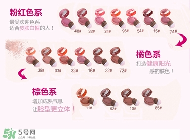 妙巴黎腮紅最暢銷顏色_妙巴黎腮紅色號試色 妙巴黎腮紅最暢銷顏色_妙巴黎腮紅色號試色