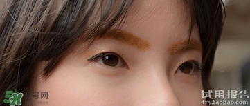 染眉膏怎么用？染眉膏使用方法圖解