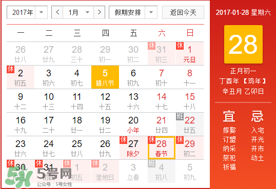 2017年春節(jié)多少度？2017年春節(jié)會下雨嗎？