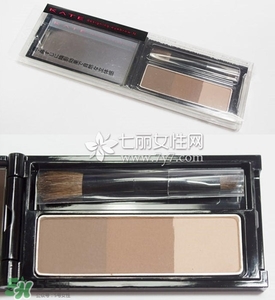 kate三色眉粉怎么用？kate三色眉粉使用方法