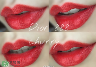 dior迪奧888口紅試色 迪奧口紅888效果圖 dior迪奧888口紅試色 迪奧口紅888效果圖