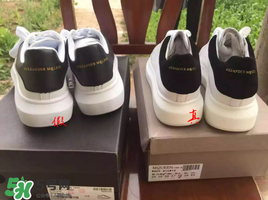 麥昆小白鞋怎么看真假？麥昆小白鞋真假對比