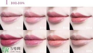 紀(jì)梵希小羊皮口紅試色大全 紀(jì)梵?？诩t哪個顏色好看