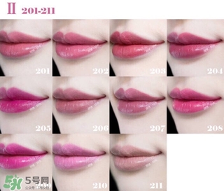 紀(jì)梵希小羊皮口紅試色大全 紀(jì)梵?？诩t哪個顏色好看
