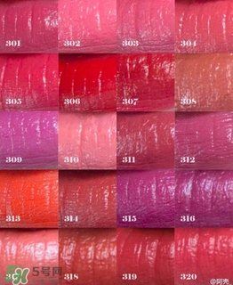 紀(jì)梵希小羊皮口紅試色大全 紀(jì)梵?？诩t哪個顏色好看