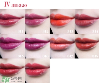 紀(jì)梵希小羊皮口紅試色大全 紀(jì)梵?？诩t哪個顏色好看
