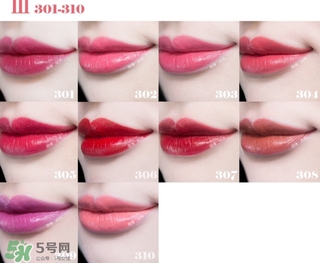 紀(jì)梵希小羊皮口紅試色大全 紀(jì)梵?？诩t哪個顏色好看