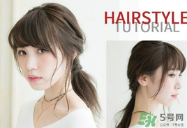 雙魚馬尾怎么扎好看？馬尾辮的各種扎法圖片