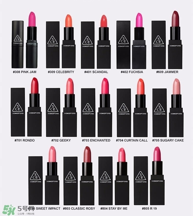 3ce唇膏試色色號(hào)_3ce唇膏最火的幾個(gè)色 3ce唇膏試色色號(hào)_3ce唇膏最火的幾個(gè)色