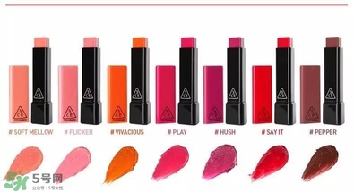 3ce唇膏試色色號(hào)_3ce唇膏最火的幾個(gè)色 3ce唇膏試色色號(hào)_3ce唇膏最火的幾個(gè)色