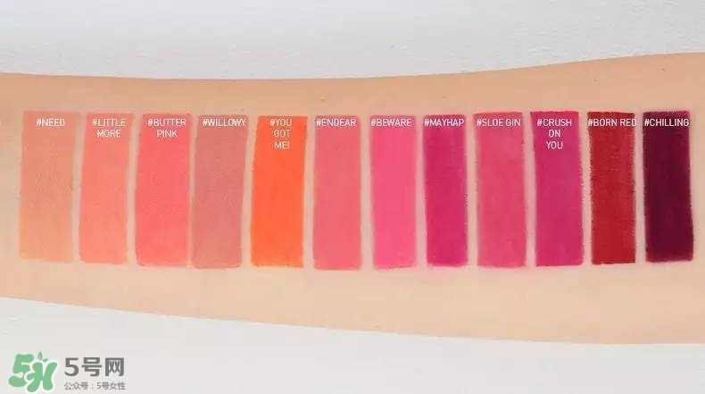 3ce唇膏試色色號(hào)_3ce唇膏最火的幾個(gè)色 3ce唇膏試色色號(hào)_3ce唇膏最火的幾個(gè)色