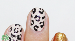 豹紋美甲圖片2017 豹紋美甲怎么畫 豹紋美甲圖片2017 豹紋美甲怎么畫