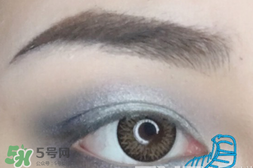 混血眼妝的畫法 藍色混血眼妝教程