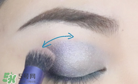 混血眼妝的畫法 藍色混血眼妝教程