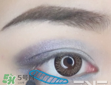 混血眼妝的畫法 藍色混血眼妝教程