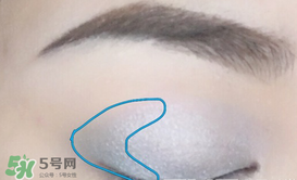 混血眼妝的畫法 藍色混血眼妝教程