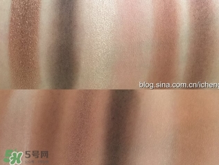 tarte眼影色號(hào)試色 tarte眼影盤(pán)試色圖