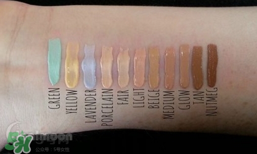 nyx遮瑕液色號(hào)試色 nyx遮瑕液不同顏色功效作用 nyx遮瑕液色號(hào)試色 nyx遮瑕液不同顏色功效作用