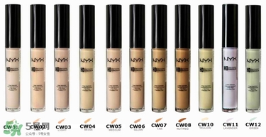 nyx遮瑕液色號(hào)試色 nyx遮瑕液不同顏色功效作用 nyx遮瑕液色號(hào)試色 nyx遮瑕液不同顏色功效作用