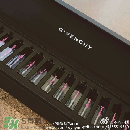 紀(jì)梵希我愛你口紅多少錢？紀(jì)梵希情人節(jié)我愛你刻字口紅價(jià)格