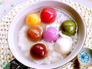 五彩湯圓怎么做？五彩湯圓的做法