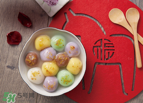 五彩湯圓怎么做？五彩湯圓的做法