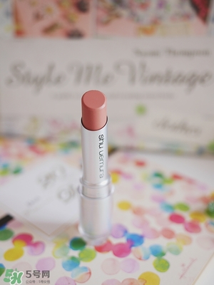 植村秀豆沙色口紅色號是幾號色？植村秀豆沙色口紅試色