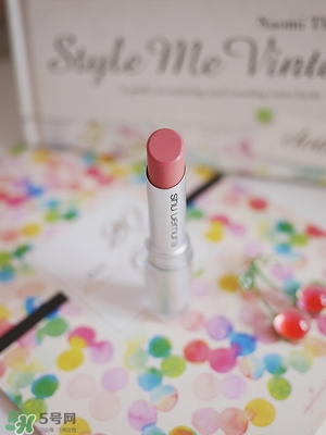植村秀豆沙色口紅色號是幾號色？植村秀豆沙色口紅試色