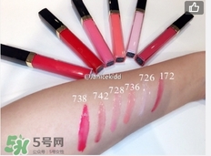 香奈兒2017coco水晶糖光透唇釉色號(hào) 香奈兒水晶糖光透唇釉試色