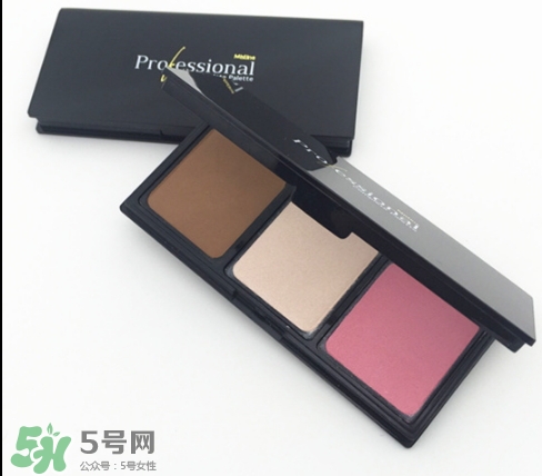 mistine三色修容粉怎么用？mistine三色修容使用方法