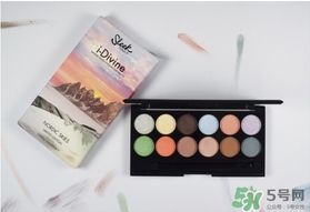 sleek眼影色號(hào)試色 sleek眼影試色圖