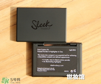 sleek修容粉怎么用？sleek修容粉使用方法