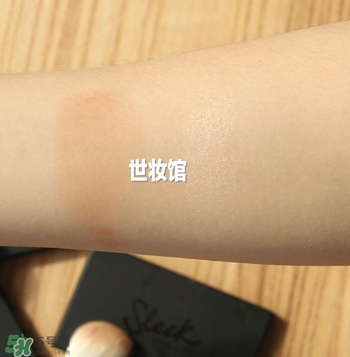 sleek修容粉怎么用？sleek修容粉使用方法