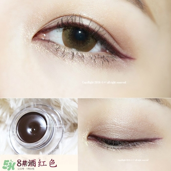 TONYMOLY眼線膏試色 魔法森林眼線膏色號試色 TONYMOLY眼線膏試色 魔法森林眼線膏色號試色