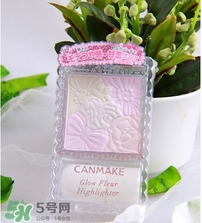 canmake花瓣高光怎么用？canmake花瓣雕刻高光使用方法