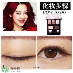 紅棕色眼影怎么化？紅棕色眼影畫(huà)法步驟