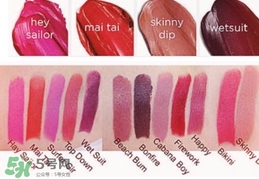 tarte海洋森林唇膏色號試色 tarte唇膏試色圖 tarte海洋森林唇膏色號試色 tarte唇膏試色圖