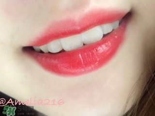 珊瑚紅口紅是什么顏色？珊瑚紅口紅試色